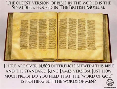 sinai bible vs king james